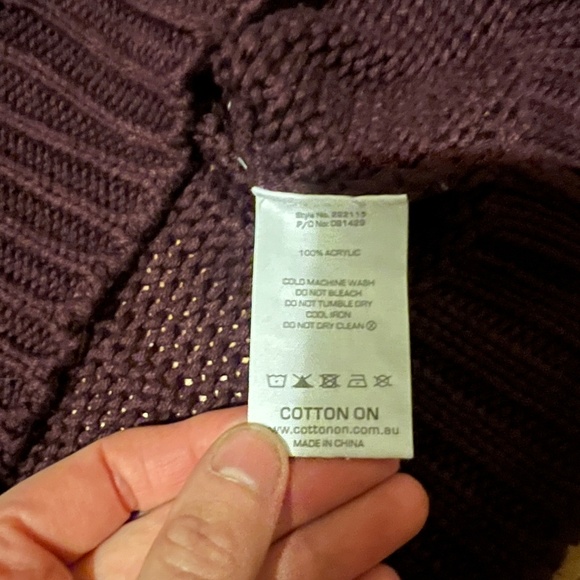 Cotton on loose knit cardigan - Picture 5 of 6